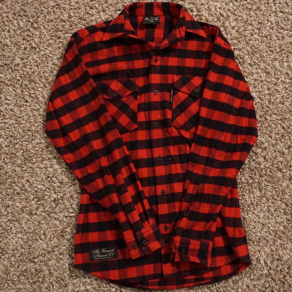 Vermont Flannel Company (Co) Fitted Flannel Shirt